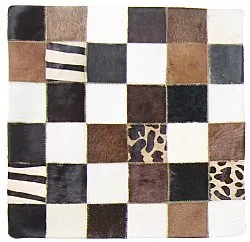 Cowhide cushion (cushion cover) 45 x 45 cm