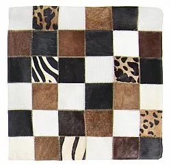Cowhide cushion (cushion cover) 45 x 45 cm