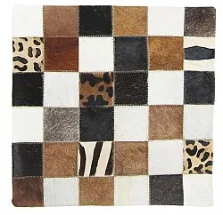 Cowhide cushion (cushion cover) 45 x 45 cm