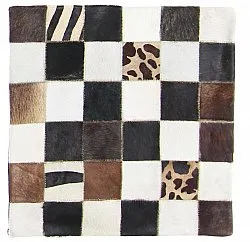 Cowhide cushion (cushion cover) 45 x 45 cm