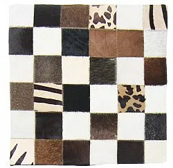 Cowhide cushion (cushion cover) 45 x 45 cm