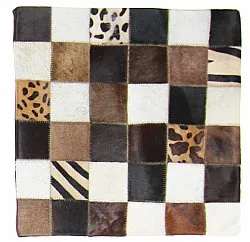 Cowhide cushion (cushion cover) 45 x 45 cm