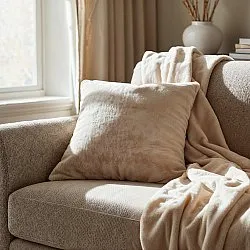 Cushion cover - Aranga Super Soft (beige)