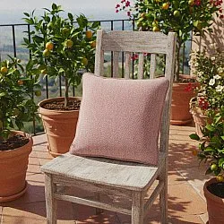 Cushion cover - Denisa Fishbone (red/white)