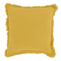 Cushion cover - Dorena (mustard)