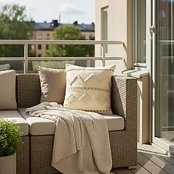 Cushion cover - Miquelon (white)