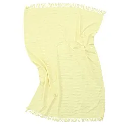 Throws - Nalani cotton throw (light yellow)
