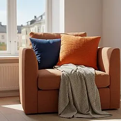 Cushion cover - Vanja (rust)