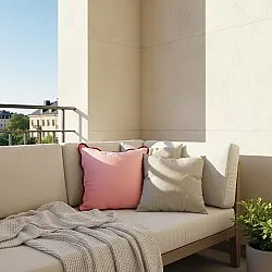 Cushion cover - Yrsa (pink)