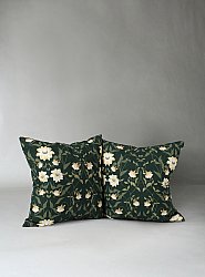 Cushion covers 2-pack - Bodil (green)