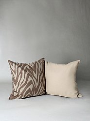 Cushion covers 2-pack - Laura (dark beige)