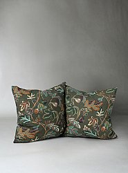 Cushion covers 2-pack - Leonora (green)