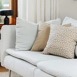 Cushion covers 2-pack - Ella (beige)