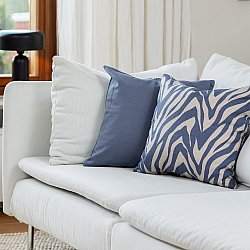 Cushion covers 2-pack - Laura (blue)