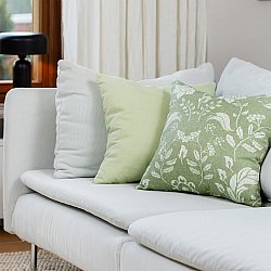 Cushion covers 2-pack - Lilja (green)