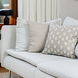 Cushion covers 2-pack - Sari (beige)