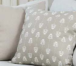 Cushion covers 2-pack - Sari (beige)