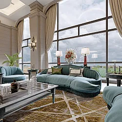 Wilton rug - Lagos (brown)