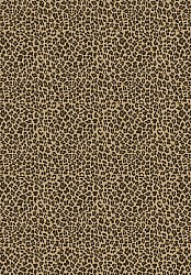 Wilton rug - Leopard (brown)
