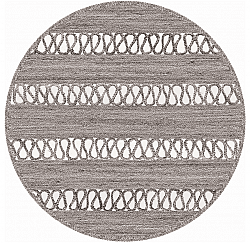 Round rug - Levie (grey)