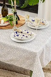 Cotton tablecloth Lilja (blue)