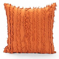 Cushion cover - Boho Linen 45 x 45 cm (orange)