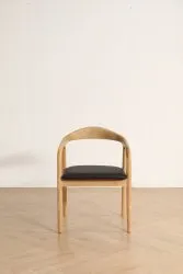Armrest chair - Aspa (nature) - 2 pcs