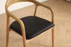 Armrest chair - Aspa (nature) - 2 pcs
