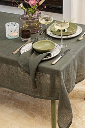 Linen tablecloth - Livia (green)