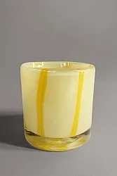 Candle holder S - Zuri (yellow)