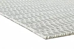 Wool rug - Long Stitch (grey)