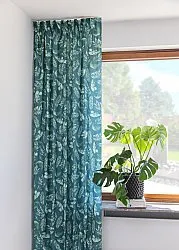 Curtains - Cotton curtain Lowe (green)