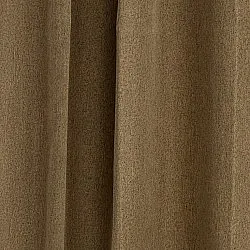 Curtains - Blackout curtain Galilea (dark brown)