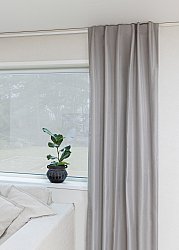 Curtains - Blackout curtain Reyna (light grey)