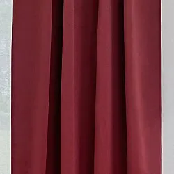 Curtains - Blackout curtain Alina (red)