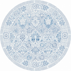 Round rug - Magnolia (blue)