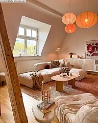 Shaggy rugs - Mareto Natural Cotton Shaggy (brown)