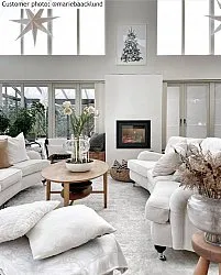 Round rugs - Cosy (white)