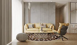 Round rug - Marineo (brown)