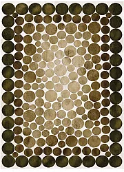 Wilton rug - Marineo (brown/green)