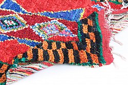 Moroccan Berber rug Boucherouite 315 x 120 cm