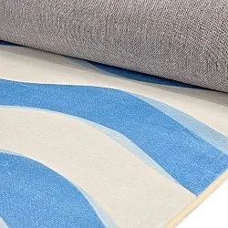 Wilton rug - Marsala (blue/white)