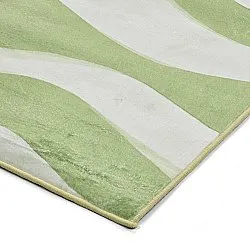 Wilton rug - Marsala (green/white)