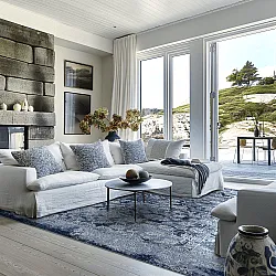 Wilton rug - Amaya (blue)