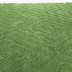 Shaggy rugs - Amberley Natural Cotton Shaggy (green)