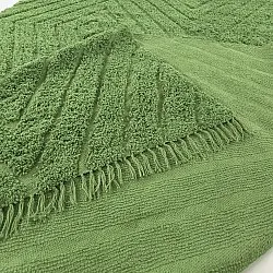 Shaggy rugs - Amberley Natural Cotton Shaggy (green)