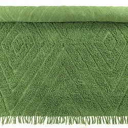 Shaggy rugs - Amberley Natural Cotton Shaggy (green)