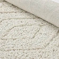 Shaggy rugs - Amberley Natural Cotton Shaggy (off-white)