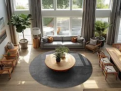 Round rug - Artena (grey)