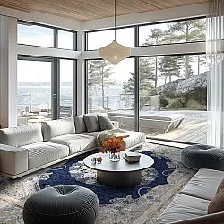 Wilton rug - Asara (blue)